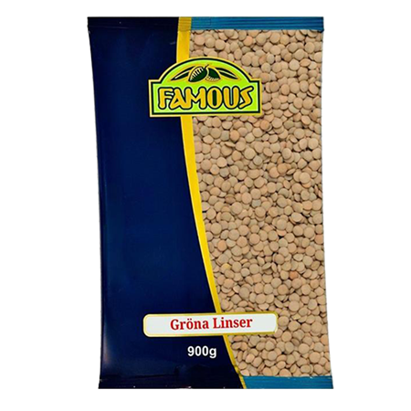Gröna Linser 12 x 900g