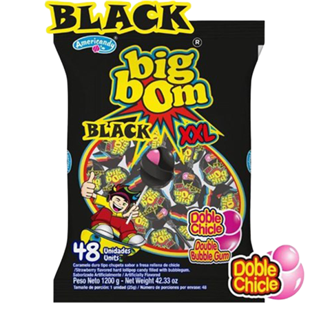 Klubba XXL Black (14) x 48p