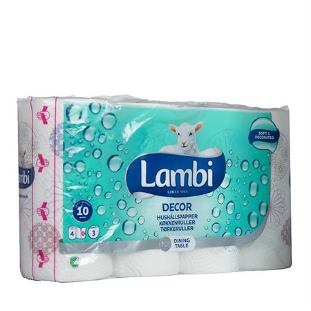 Hushållspapper 5 x 4p Lambi
