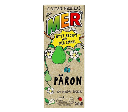 Mer 30 x 20cl Päron Tetra pak