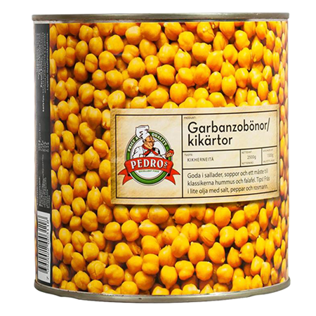 Kikärter Konserv 2,5kg