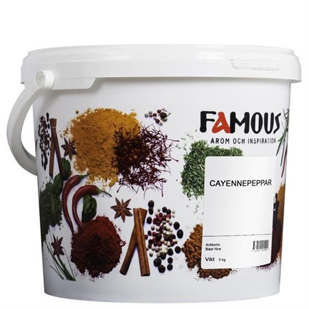 Cayennepeppar 3kg