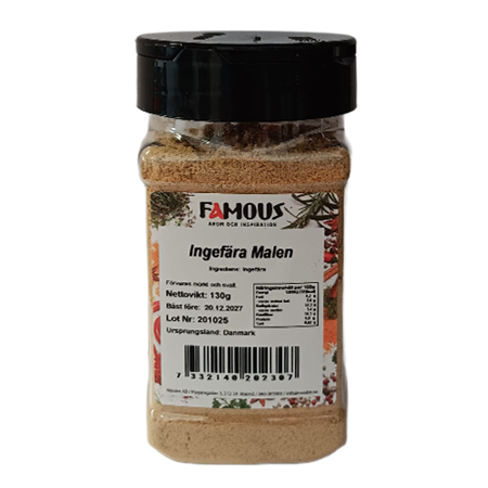 FB Ingefära pulver 12x130g