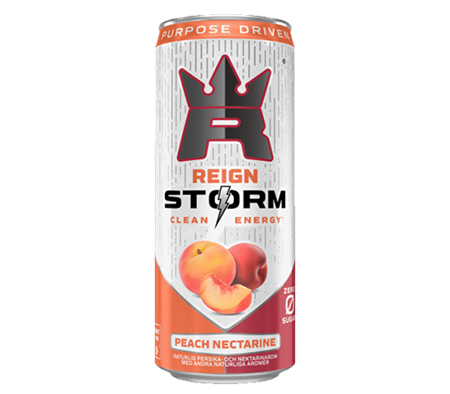Reign Energy 12x355ml Peach