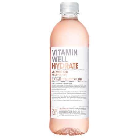 Vitamin Well Hydrate 12 x 50cl