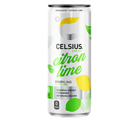 Celsius 24x355ml Citron Lime