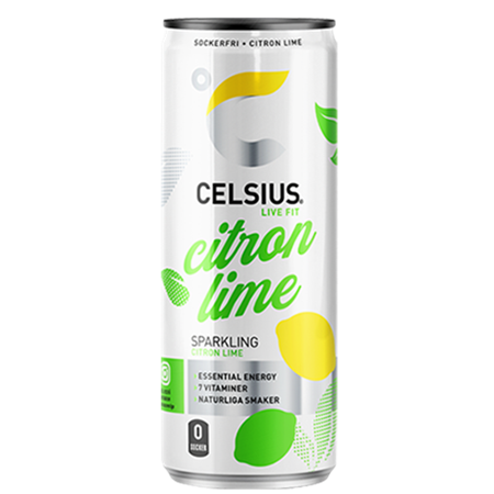 Celsius 24x355ml Citron Lime