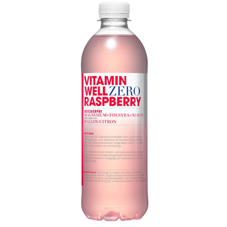 Vitamin Well Rasp. Zero 12x50cl