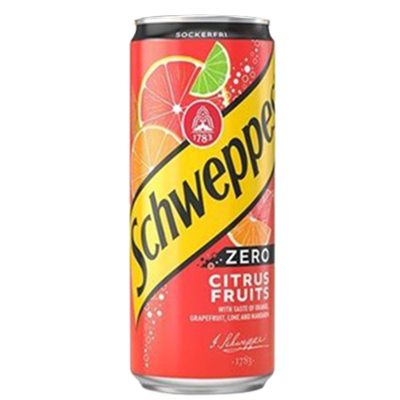Schweppes 20 x 33cl Citrus fruit