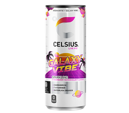 Celsius 24x355ml Galaxy Vibe