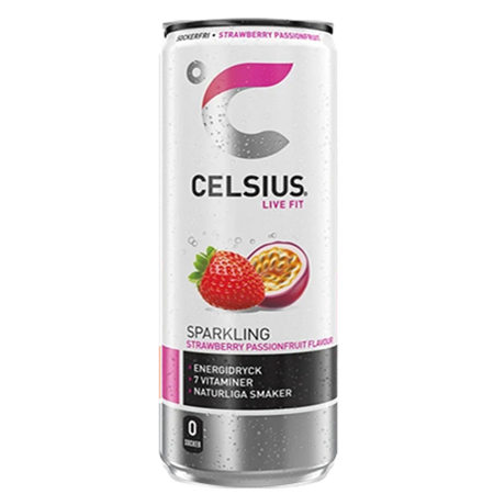 Celsius 24x355ml Strawberry Passion