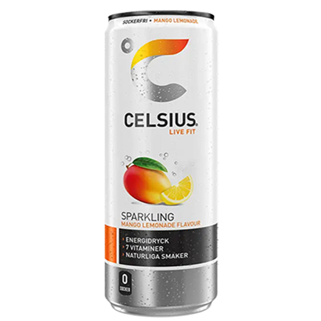 Celsius 24x355ml Mango lemonade