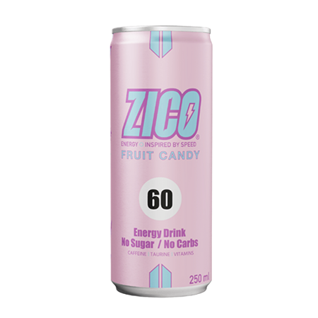 Zico Energi Fruit Candy 24x250ml