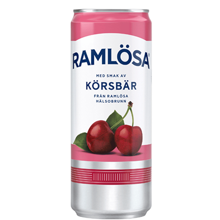 Ramlösa 20 x 33cl Körsbär