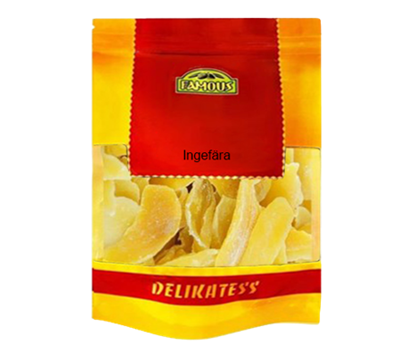 Ingefära Torkad skivad 20 x 250g