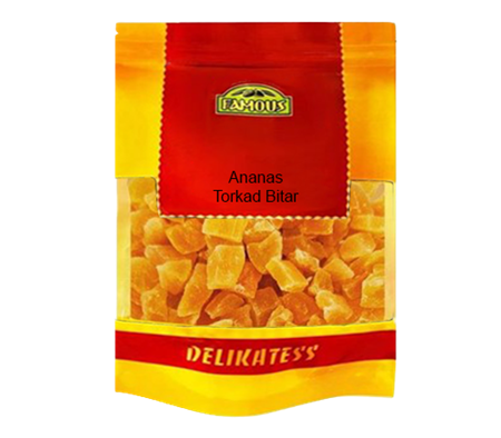 Ananas Torkad Tärnad 20 x 250g