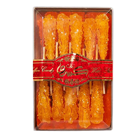 Kristallsocker Pinne 24 x 200g Gul