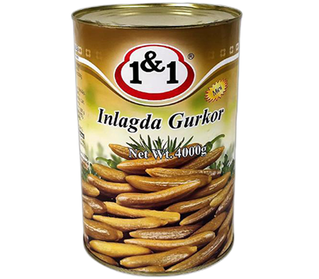 Saltgurka 1&1 4kg