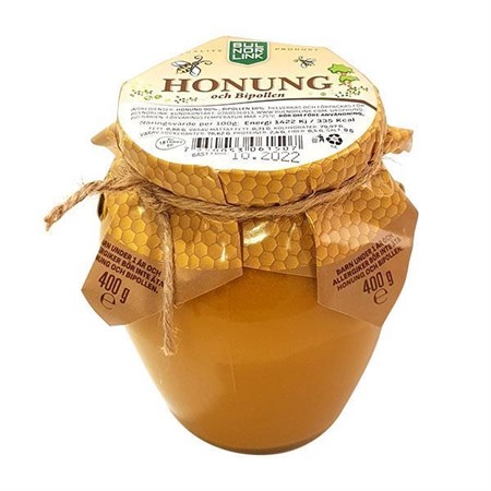 Honung 12 x 400g Bipollen